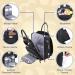 Ruvalino Baby Diaper Backpack - Multifunctional Baby Bag with Portable Changing Pad Pacifier Holder & Stroller Straps - Stylish Black for Moms & Dads - Buy Online on GoSupps.com