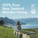 Buy New Zealand Manuka Honey MGO 550+ | Active Raw Honey | Certified Methylglyoxal | 125g International Shipping - Buy Online on GoSupps.com