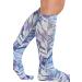 Cherokee Comfortsupport Women's Knee Highs 8-15 mmHg - Wild Abstract Plus Size Compression Socks for Comfort & Style - Buy Online on GoSupps.com
