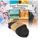 Cosyfeel Women Loose Diabetic Socks | 4-Pack Neuropathy Ankle Socks for Ladies | Super Soft Eco-Friendly Bamboo Material | Durable with Seamless Toe | Multicolour Patterns | 4 Seasons 4-7 CHARCOAL - Buy Online on GoSupps.com