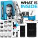 2022 Hair Clippers for Men - Professional Cordless Beard Trimmer, Rechargeable Barbers Clippers, Perfect Gifts for Him - Buy Online on GoSupps.com