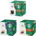 Nestl STARBUCKS Black Coffee Trial Pack by Nescaf Dolce Gusto Coffee Capsules 6 x 12 72 Capsules Exclusive to Amazon Black Cup Variety Pack House Blend - Buy Online on GoSupps.com