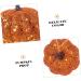IMIKEYA 10pcs Foam Pumpkin Mini Artificial Pumpkins Mini Pumpkins Glitter Pumpkins Small Pumpkin Decor Small Artificial Pumpkins Harvest Pumpkins Fall Decor Powder Little Pumpkin Orange 6.3CM - Buy Online on GoSupps.com