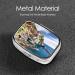 Cinque Terre Scenery 2 Compartment Small Pill Case | Cute Travel Pill Organizer for Pocket & Purse - Perfect Gift - Buy Online on GoSupps.com