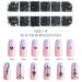 120 Multi Shapes Gems & 3000 Round Rhinestones with Tools - Nail Art Crystal Set (Black) - Buy Online on GoSupps.com