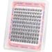 Wispy Lash Clusters Kit - 120 Pcs Natural Eyelash Extensions with Glue & Tweezers | DIY 10-16mm Cluster Lashes by Pleell - Buy Online on GoSupps.com