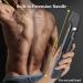 Manscape Groin & Body Hair Trimmer - Dual-Head Ball Shaver Waterproof Groomer for Men - Best Pubic & Back Hair Removal Tool - Buy Online on GoSupps.com