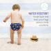 Bambino Mio Reusable Swim Set - 2 Swim Nappies & Rash Top UPF40+ Tropical | 6-12 Months - Buy Online on GoSupps.com