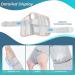 Curecare Carpal Tunnel Wrist Support - 2 in 1 Bandages with 3 Metal Stabilizers for Relief of Carpal Tunnel Syndrome & Tendon Inflammation (L/XL Right Gray) | International Shipping Available - Buy Online on GoSupps.com