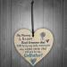 Will You Be My Godfather Wooden Heart Plaque - Christening Gifts for Him - Buy Online on GoSupps.com