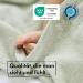 Moyo Mint Hooded Towel with Ears | 75x75cm Toddler & Baby Bathing Poncho | 100% Terry Cotton Washable Baby Towel with Hood - Buy Online on GoSupps.com
