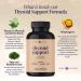 Plant Based Thyroid Support Supplement with Ashwagandha - Energy & Metabolism Boost - Vegetarian & Non-GMO - Buy Online on GoSupps.com