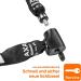 Buy Axa Absolute 9-90 Bicycle Lock - High Security Chain Lock Safety Level 14 90cm Length Black Polyester Shell - International Shipping - Buy Online on GoSupps.com