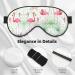 Floral Flamingo Botany Print Eye Mask - Block Out Light for Travel & Sleep | 7.9x4 inch - Buy Online on GoSupps.com