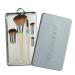 EcoTools Daily Essentials Face Kit - 5 Brushes, 2 Handles, Storage Tin | Interchangeable Makeup Brush Set - Buy Online on GoSupps.com