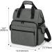 Trunab Nurse Bag - Grey Nurse Tote with Multiple Pockets for Work - Buy Online on GoSupps.com