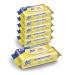 Lysol Disinfecting Wipes, Lemon And Lime Blossom, 7" x 8", 17.7 Oz, 80 Wipes Per Flat Pack, Carton Of 6 Flat Packs