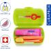 Curaprox Travel Set - Green Cozing Toothbrush Travel Toothpaste & Interdental Brushes | Premium Oral Care for On-the-Go - Buy Online on GoSupps.com