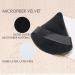 24 Pieces Triangle Makeup Puff - Washable Powder Puffs for Loose Powder & Foundation - Black Cosmetic Tool - Buy Online on GoSupps.com