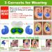 Buy Waterdam Swimming Earplugs - Waterproof Ultra-Comfortable Prevent Swimmer's Ear - Medium Size 3 for Men Women & Teens - Clear 1 Pack - Buy Online on GoSupps.com