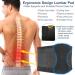 Back Brace Support Belt for Pain Relief | Adjustable Lumbar Waist Protection for Scoliosis Sciatica & Herniated Disc - L/XL (31-38 inches - Buy Online on GoSupps.com