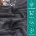 Pettom Dog Bathrobe | Extra Absorbent Microfiber Dry Coat for Medium-Sized Dogs (S Gray) - Fast Drying Dog Bumper - Buy Online on GoSupps.com