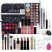 Makeup Kit for Women Full Kit, All-in-one Makeup Gift Set, Include Makeup Brush Set, Eyeshadow Palette, Lip Gloss Set, Lipstick, Blush, Foundation, Concealer, Mascara, Eyebrow Pencil