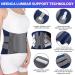 NEENCA Adjustable Back Support Brace - Lumbar Pain Relief Spring Stabilizers for Injury & Herniated Disc - FSA/HSA Approved - XXX-Large Multicolor - Buy Online on GoSupps.com