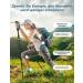 Glymnis 7075 Aluminum Hiking Sticks | Ultra-Light Foldable Trekking Poles for Men & Women | Adjustable 110-130cm with Rotary Lock & Rubber Buffers - Black - Buy Online on GoSupps.com