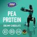 Buy Now Foods Sports Pea Protein Creamy Chocolate 2 lbs | Vegan Protein Supplement - Buy Online on GoSupps.com