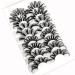 25mm 3D Fluffy Mink Lashes - 8 Pairs of Dramatic Faux Mink Eyelashes for Big Eye Makeup | Heracks - Buy Online on GoSupps.com