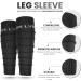Buy Soccer Leg Compression Sleeves | Calf Sleeves for Football | Black Adult Pair for Men & Boys - International Shipping - Buy Online on GoSupps.com
