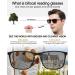 OCCI CHIARI Bifocal Reading Glasses for Men - Large UV400 Sunglasses Reader (1.0 to 4.0) - Stylish Black 2.5x - Buy Online on GoSupps.com