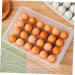 1pc Box 24 Egg Trays Stuffed Eggs Clear Stand Egg Filler Flat Compartment Egg Tray Eggs Basket - Buy Online on GoSupps.com