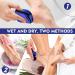T NEWFUN Nano Glass Callus Remover-Callus Removal Foot- Safe & Fast for Callus Removal on Wet and Dry Feet Callus Remover for Foot Care for Exfoliating Dead Skin(Blue) - Buy Online on GoSupps.com