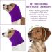 cobee Dog Snood for Dog Neck and Ear Warmer Dog Snood Dog Neck and Ears Warmer Dog Neck Ear Warmer Hood Pet Dog Earmuff for Wearing in Bathing Grooming Waterproof Reducing Noise Helps Calm(Purple M) Purple M Size - Buy Online on GoSupps.com