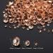 4000 Pieces Acrylic Rhinestones - Rose Gold Crystal Diamonds for Wedding Decor Nail Art Makeup & Desktop Decoration - Buy Online on GoSupps.com