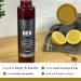Apple Cider Vinegar from The Scottish Bee Company 250ml Made using Apple Cider Vinegar and Infused with fresh Blackberries and Sage for Salads Marinading or Cooking Blackberry & Sage - Buy Online on GoSupps.com