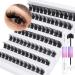 ALICE E DIY Lash Extension Kit: Wispy Cluster Lashes 12-16MM for a Natural Look - Strong Hold Glue for Sexy Eyelash Extensions - Buy Online on GoSupps.com