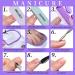 FANDAMEI Nail Soaking Bowl - Gel Polish Remover Acrylic & Dip Powder Tools Cuticle Kit - Manicure Essentials for Effortless Nail Care - Buy Online on GoSupps.com