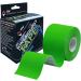 NV Compression Kinesiology Tape - 5m Elastic Muscle Support Roll for Exercise, Sports & Injury Recovery (Green) - Buy Online on GoSupps.com
