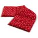 Buy 4-Chamber Grape Seed Pillow 20x60cm - Hearts Red | Healing Heat & Cold Therapy Pillow - Eco-Friendly Grain Pillow - Buy Online on GoSupps.com