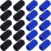 Onwon 20 Pieces Finger Sleeves Thumb Splint Braces Support Elastic Compression Braces Stretchy Finger Protector for Relieving Pain Calluses Arthritis Knuckle Sports Aid