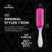 Denman D3 Cherry Blossom Curly Hair Brush | 7-Row Styling Brush for Perfect Curls - Unisex - Buy Online on GoSupps.com