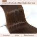 Flufymooz 91 cm Brown Ponytail Extension | Curly & Straight Synthetic Hair for Women - Buy Online on GoSupps.com