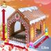 LiBa Cardboard Holiday Cat House with Scratch Pad and Catnip - Christmas Cat Bed and Scratching Toy for Indoor Cats - Buy Online on GoSupps.com