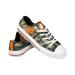Clemson Tigers NCAA Womens Camo Low Top Canvas Shoes - 7