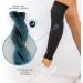 NUFABRX Lower Leg Compression Sleeve for Arthritis and Tendonitis Relief - Buy Online on GoSupps.com