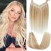 Benehair Clip in Human Hair Extensions One Piece Real Human Clip in Hair Extensions 14 Inches 55g Camel Mixed Light Blond Real Human Hair Extension Upgraded V Type Clip in Hair Extension for Women - Buy Online on GoSupps.com