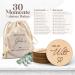 Holz Meilensteinkarten f r Babys 30 edle Holzscheiben als Geschenk zur Geburt oder Babyparty f r werdende M tter und Eltern - Buy Online on GoSupps.com